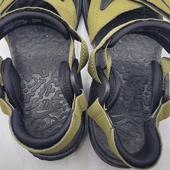 Nike ACG Air Deschutz Mens 11 Pilgrim Black Green Sandals Outdoor DO8951-300 - Picture 8 of 14